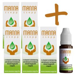 Manna Csepp (4+1 db ajándékba)