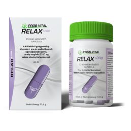 Relax+Pro a Prob-Vitaltól 60 kapszula 2 havi adag