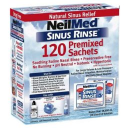  Orrmosó NeilMed Sinus Rinse 120 tasak sókeverék (9 év felettieknek) 	 