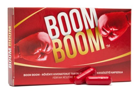 Boom Boom potencianövelő kapszula 2 db - személyes átvét Bp. XIII. vagy szállítással