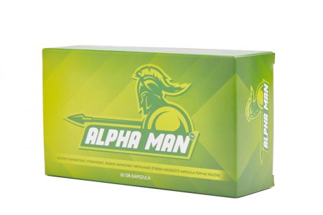 Alpha Man kúraszerű potencianövelő 30 db - személyes átvét Bp. XIII. vagy szállítással