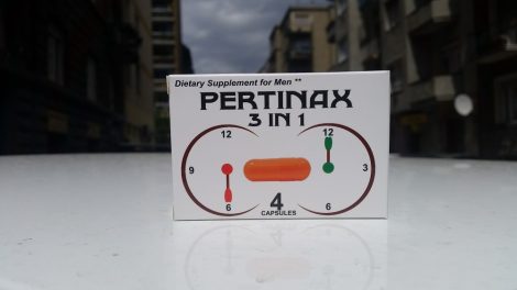 Pertinax Plus 3 in 1 potencianövelő kapszula 4 db - személyes átvét Bp. XIII. vagy szállítással  
