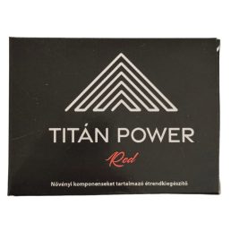 TITÁN POWER Red potencianövelő kapszula (3 db)