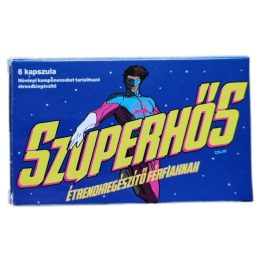 Szuperhős blue potencianövelő kapszula (6 db)
