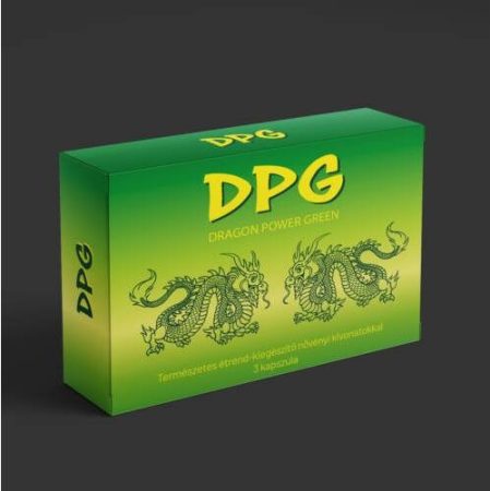 Dragon Power Green potencia növelő kapszula 3 db - személyes átvét Bp. XIII. vagy szállítással